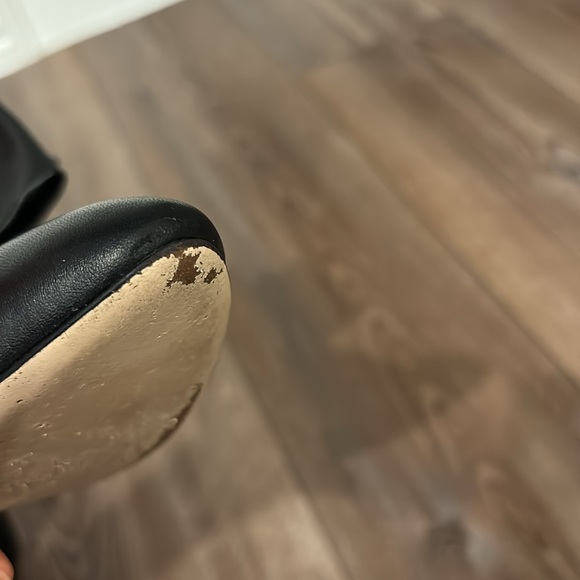 GUCCI Nappa Removable Bow Elaisa Platform High Heel Pumps 37 Black - Picture 11 of 16